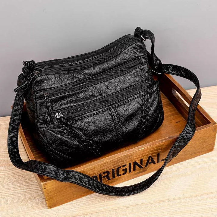 Anna - Borsa a Spalla in Pelle Morbida