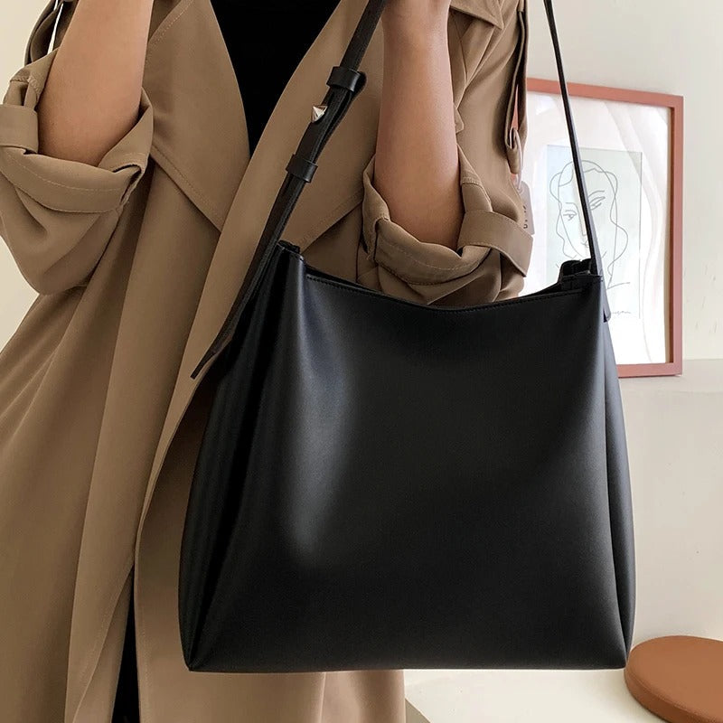 Bianca - Capiente Borsa Tote per Tutti i Giorni