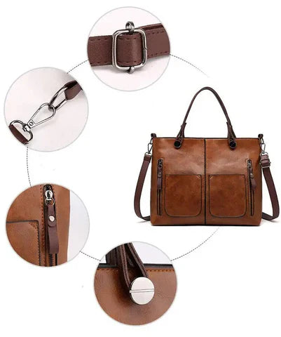 Ruby - Elegante Borsa a Spalla in Pelle