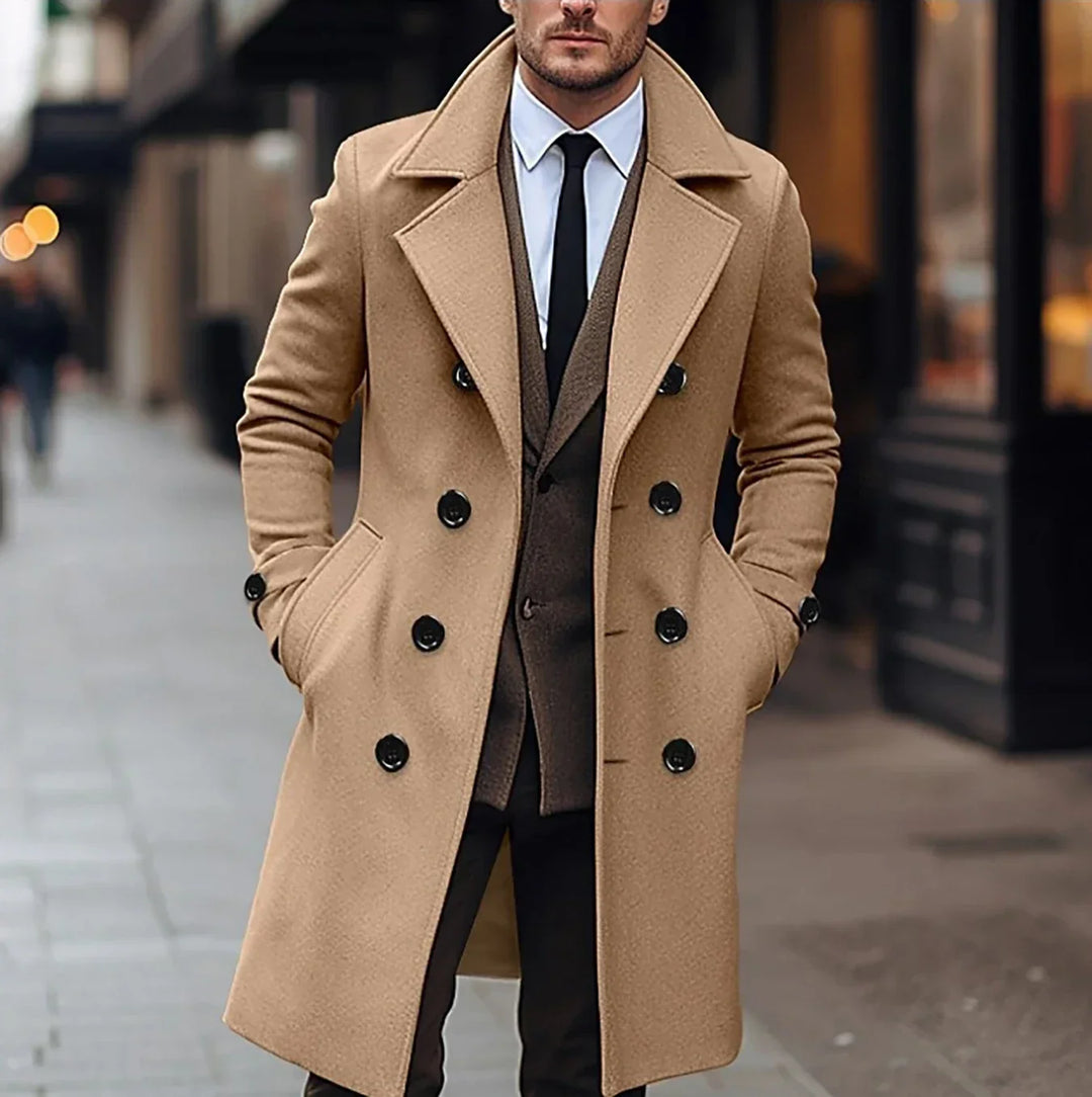 Julian - Elegante Trench Coat per Uomo