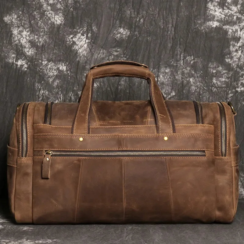 Ezra - Borsa da Viaggio Vintage per Viaggiatori Eleganti