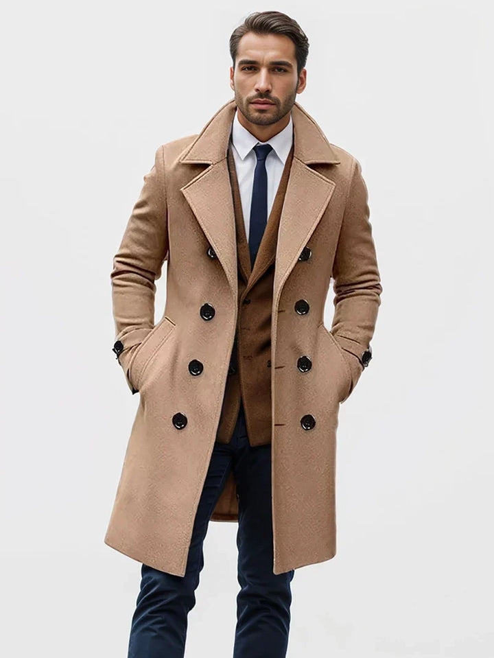 Julian - Elegante Trench Coat per Uomo