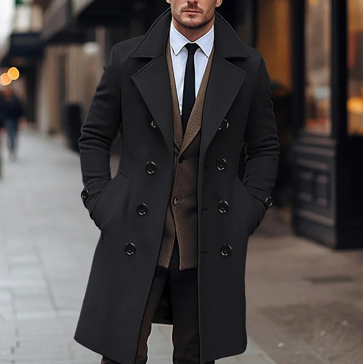 Julian - Elegante Trench Coat per Uomo