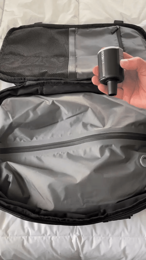 Emil - Zaino da Viaggio con Compressione a Vuoto